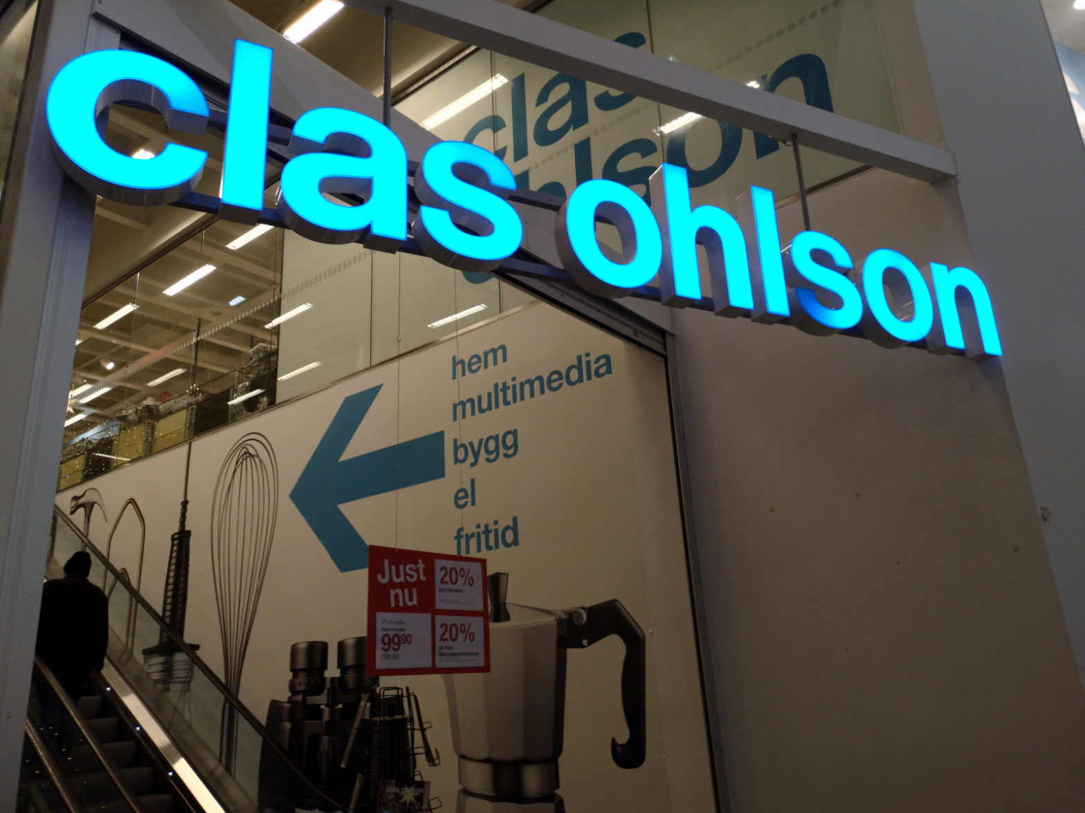 Clas Ohlson stänger i Motala