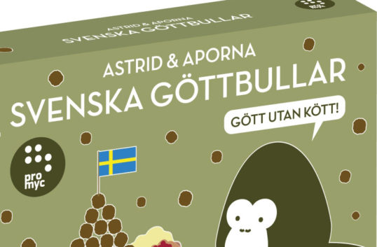 Astrid & aporna lanserar svenska göttbullar