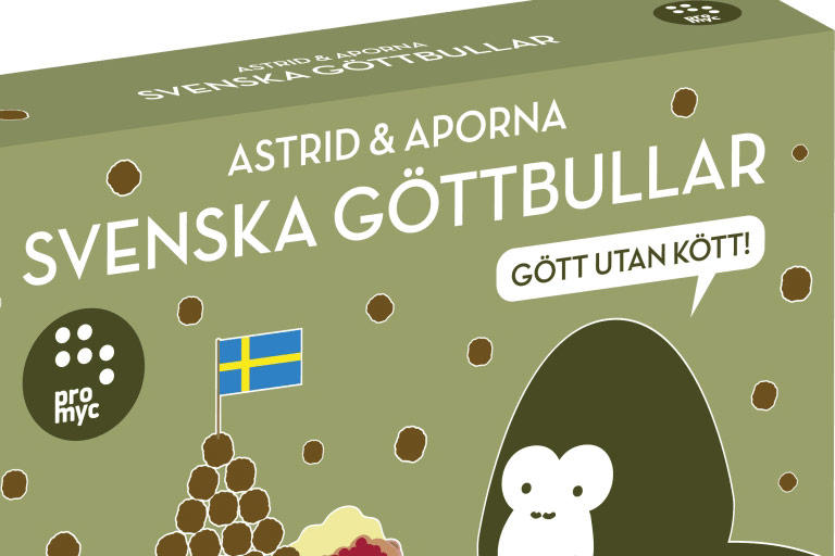 Astrid & aporna lanserar svenska göttbullar