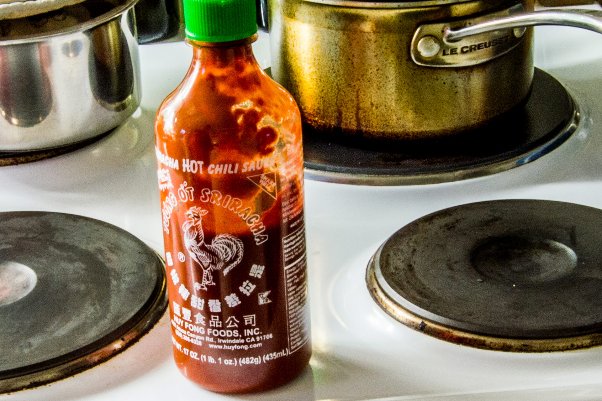 Sriracha-sås hotad av EU-regel