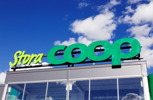 Bara halv butik kvar efter ombyggnaden