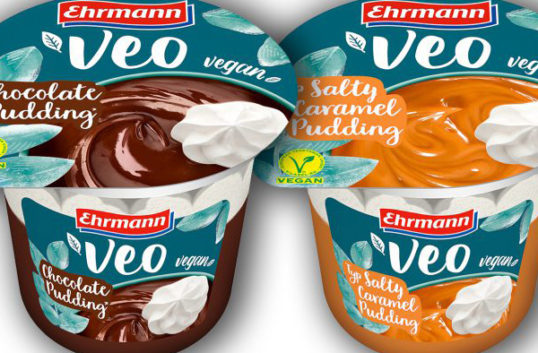Ehrmann lanserar nytt i veganska desserter