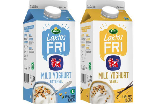 Laktosfri yoghurt nu i större förpackning