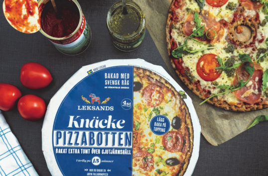 Leksands knäckebröd lanserar pizzabotten