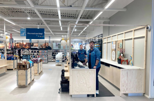 Nu har Clas Ohlson öppnat nya i Ingelsta