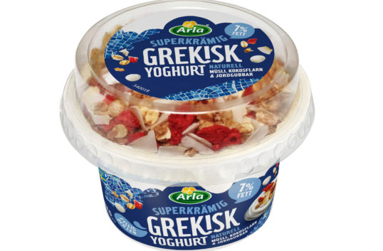 Arla plastbantar sina mellanmålsprodukter