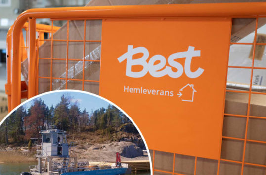 Best börjar satsa på skärgårdsleveranser