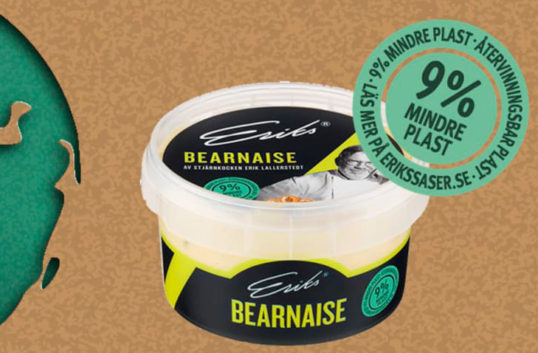 Mindre plast i Kavlis såsförpackningar nu