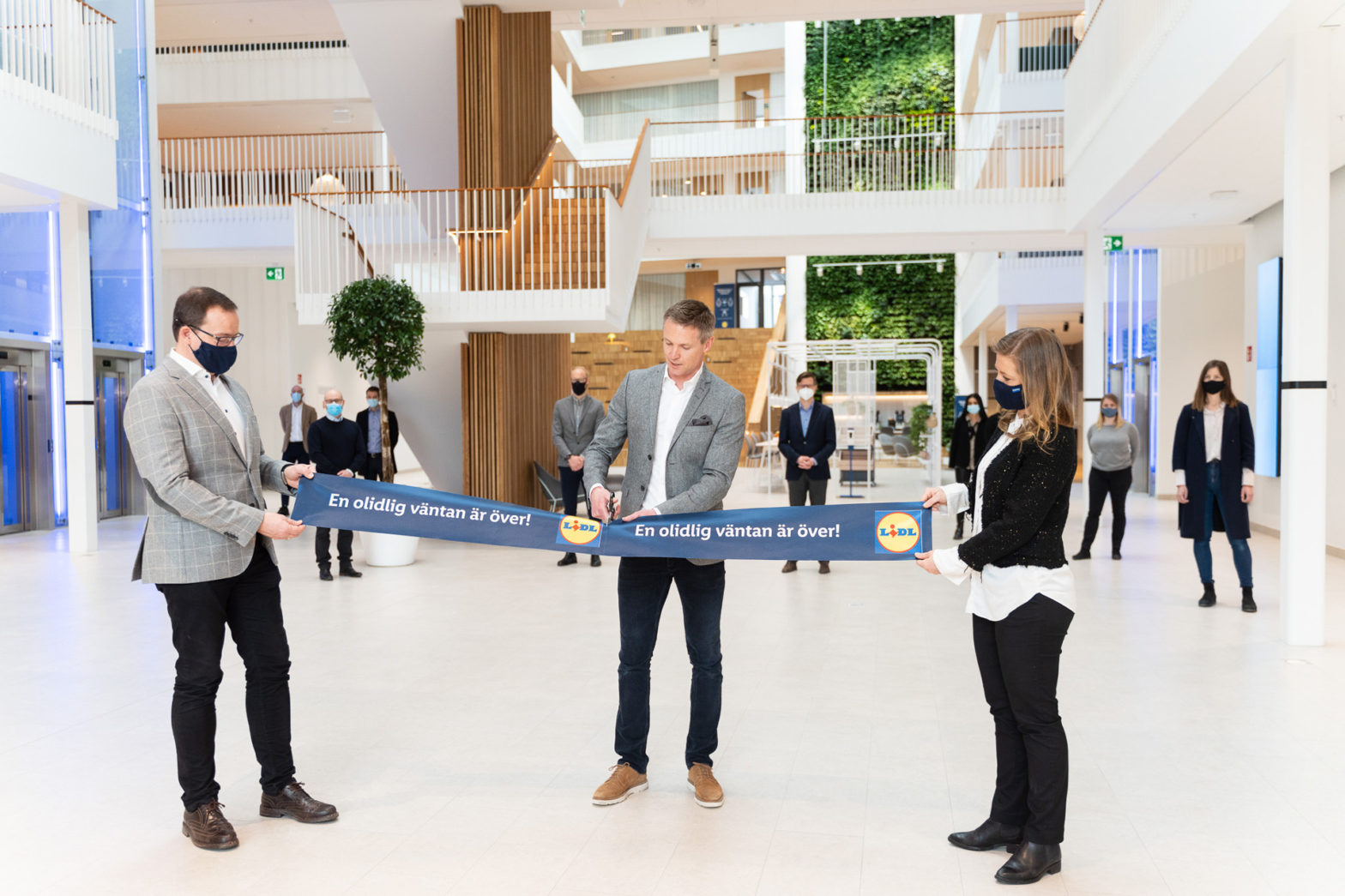 Lidl har invigt nya svenska huvudkontoret