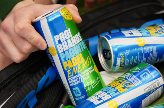 Nu kommer en dryck perfekt för padelspel
