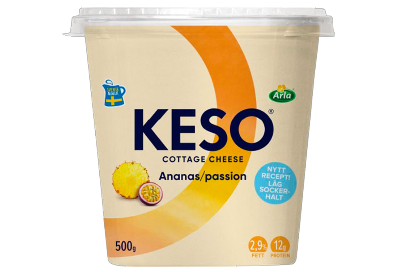 Arla lanserar en ny sommarsmak på Keso