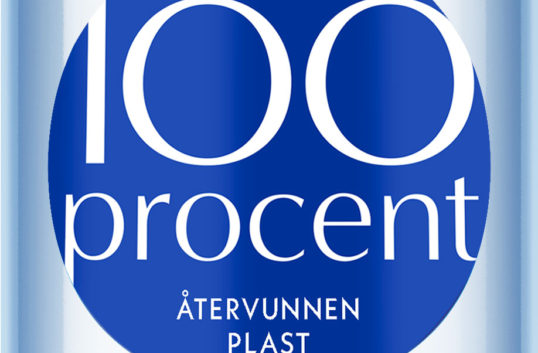 Alla Aqua d'Or-flaskor i återvunnen plast