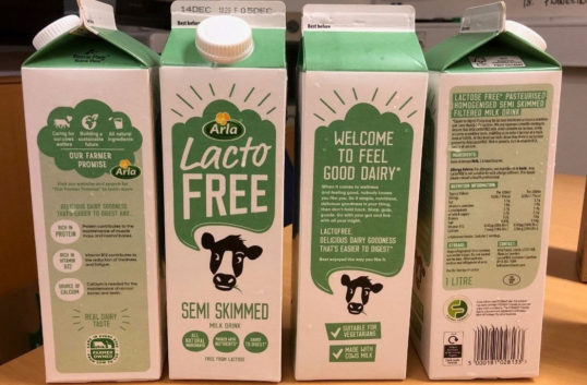 A conto-priset för mjölk oförändrat juli