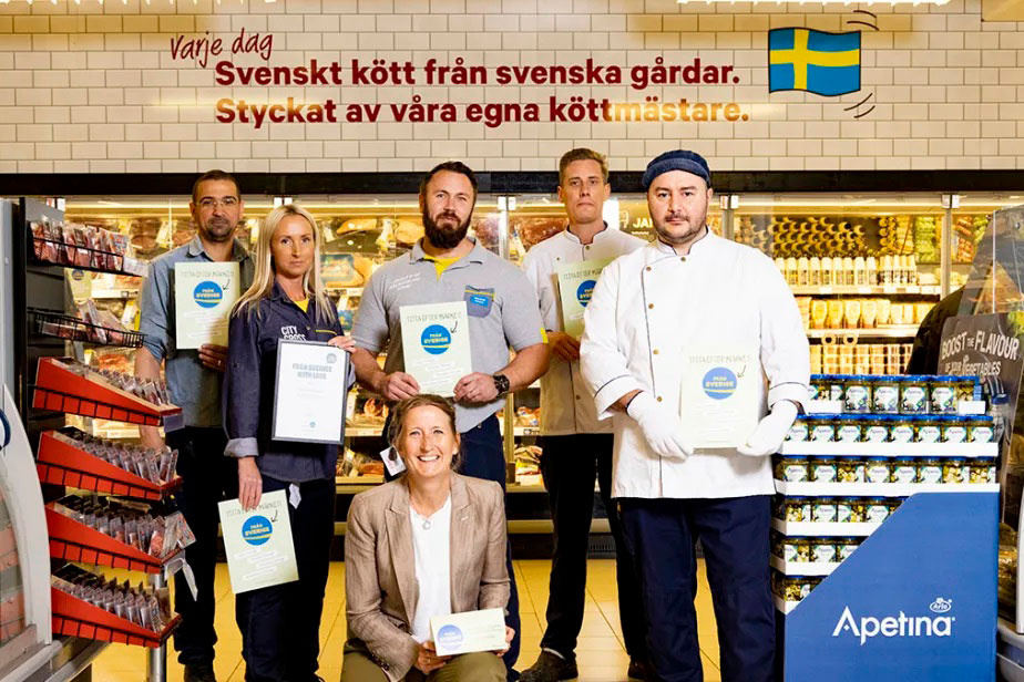 Citygross Bromma fick ett Från Sverige-pris