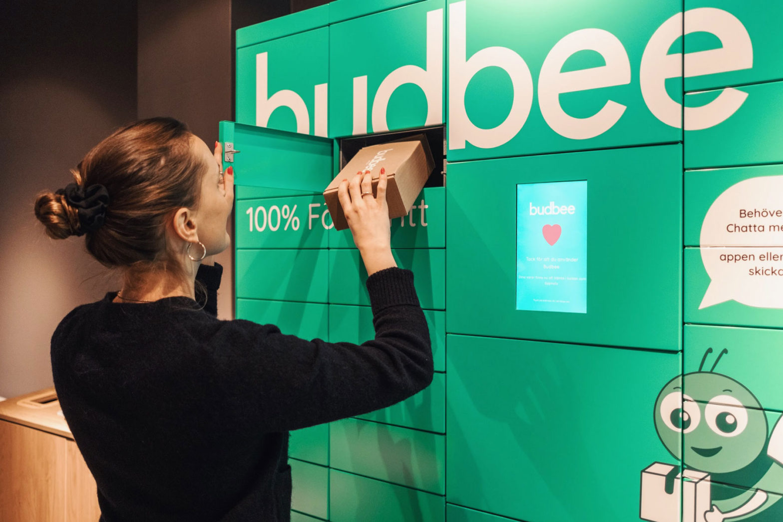 Budbee ökar tillgång till sina budboxar