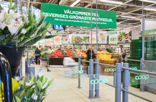 Uppmanar Coops kunder att e-mathandla istället