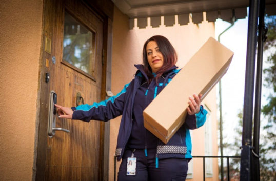 Här är det jobbigast att dela ut paketen