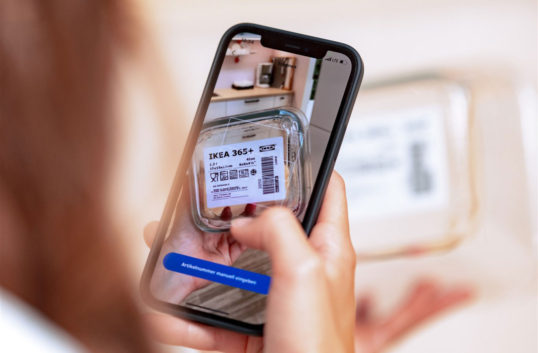 Ikea ska testa app för självscanning