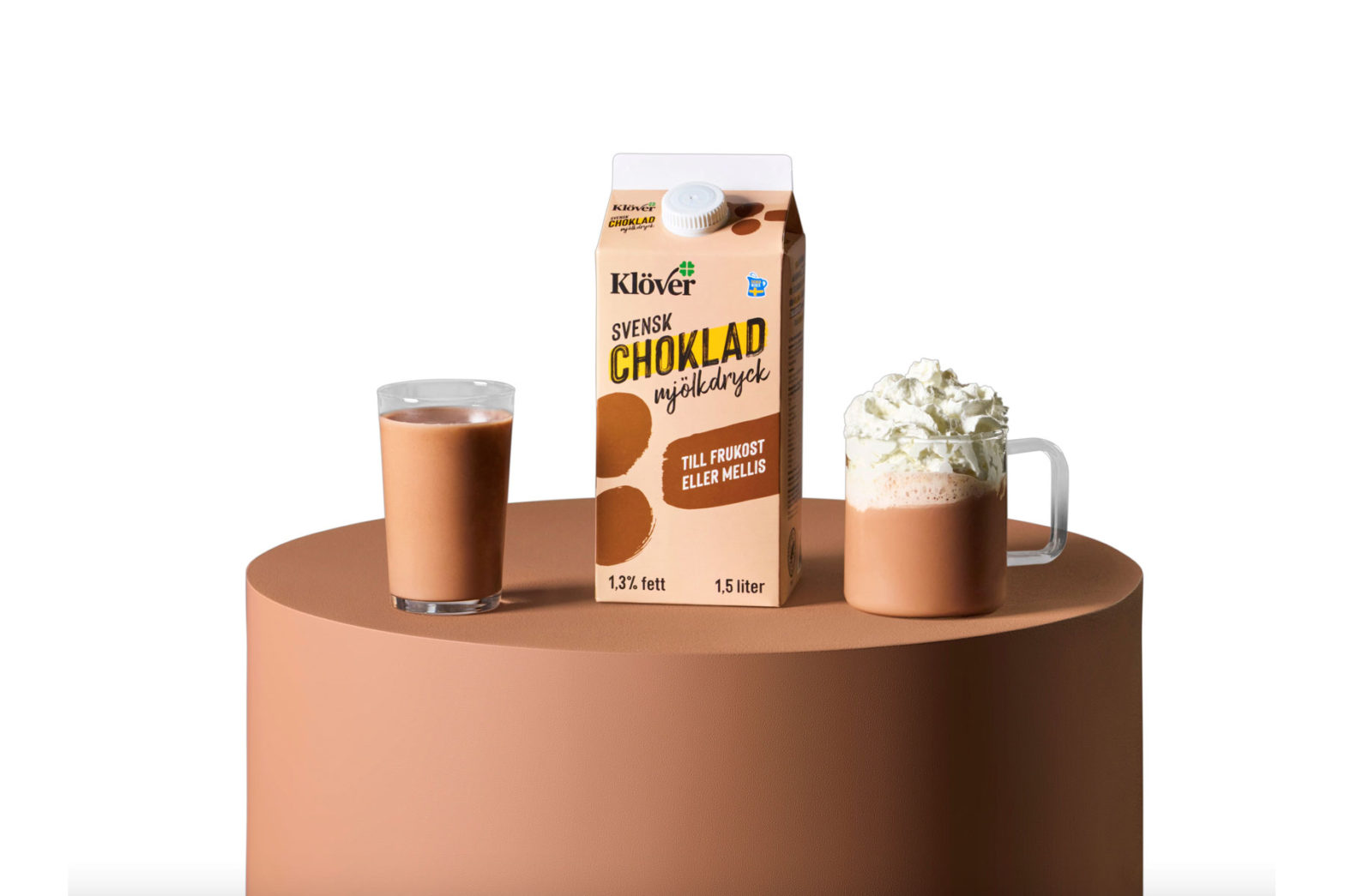 Arla lanserar mjölkdryck Klöver choklad