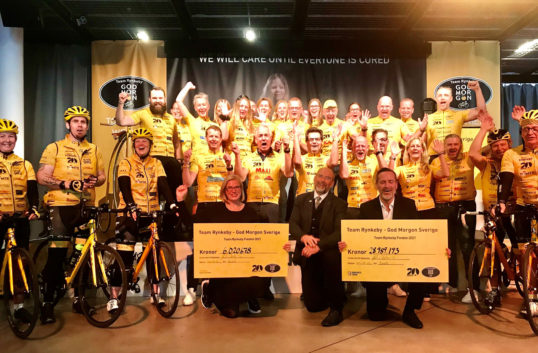 Team Rynkeby bakom 35 miljoners-donation