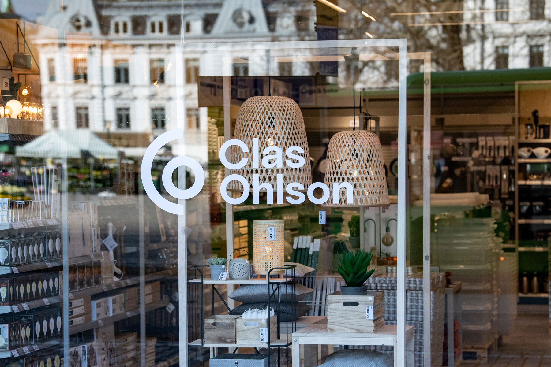 Clas Ohlson ökade tre procent oktober