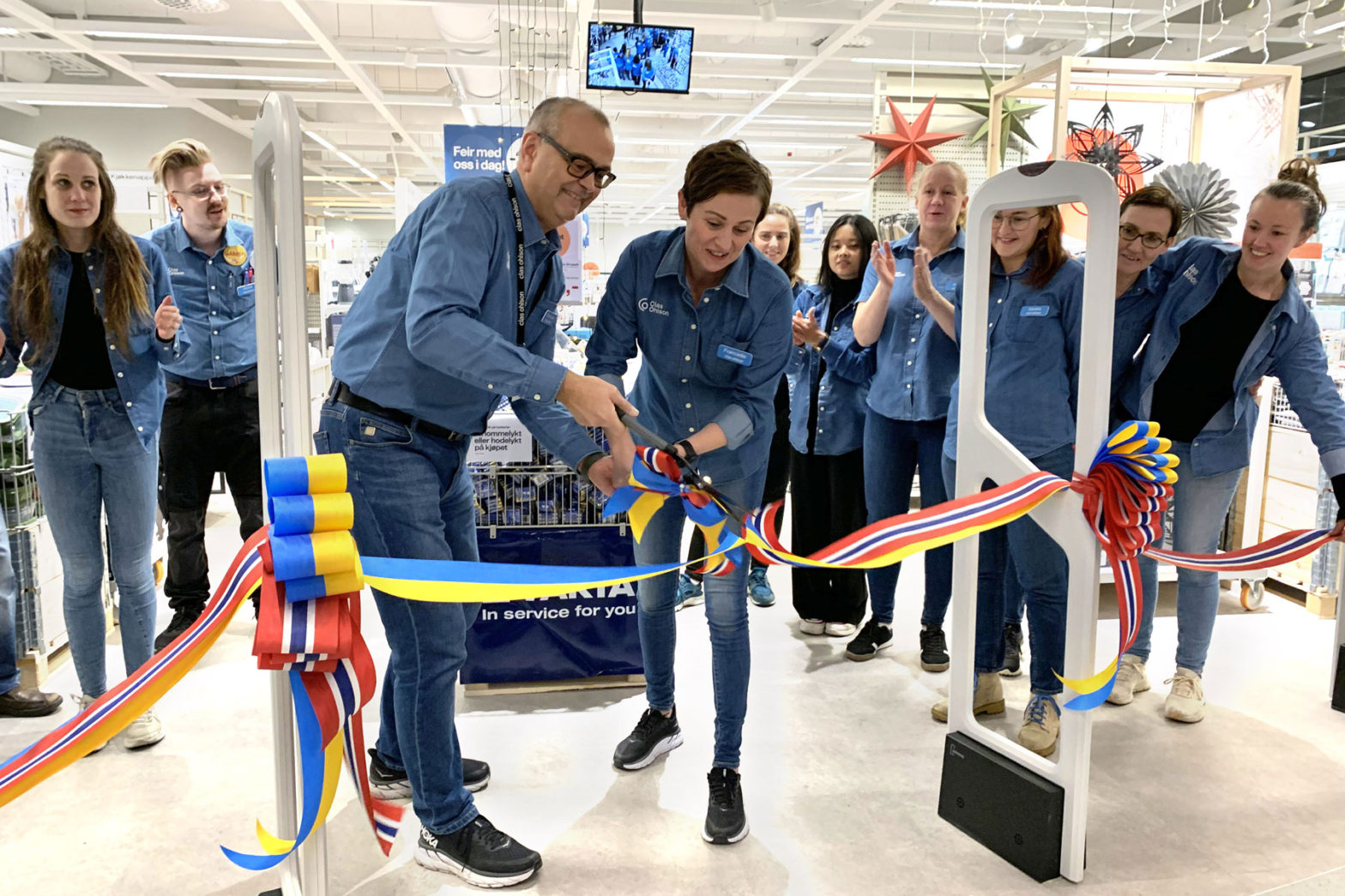 Clas Ohlson öppnade sin nya butik i Oslo