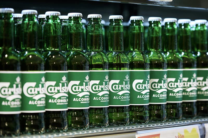 31 procent plus i näthandeln. Det gäller alkoholfri öl under 2021 i jämförelse med året innan, meddelar Carlsberg som ser fortsatt tillväxt.
