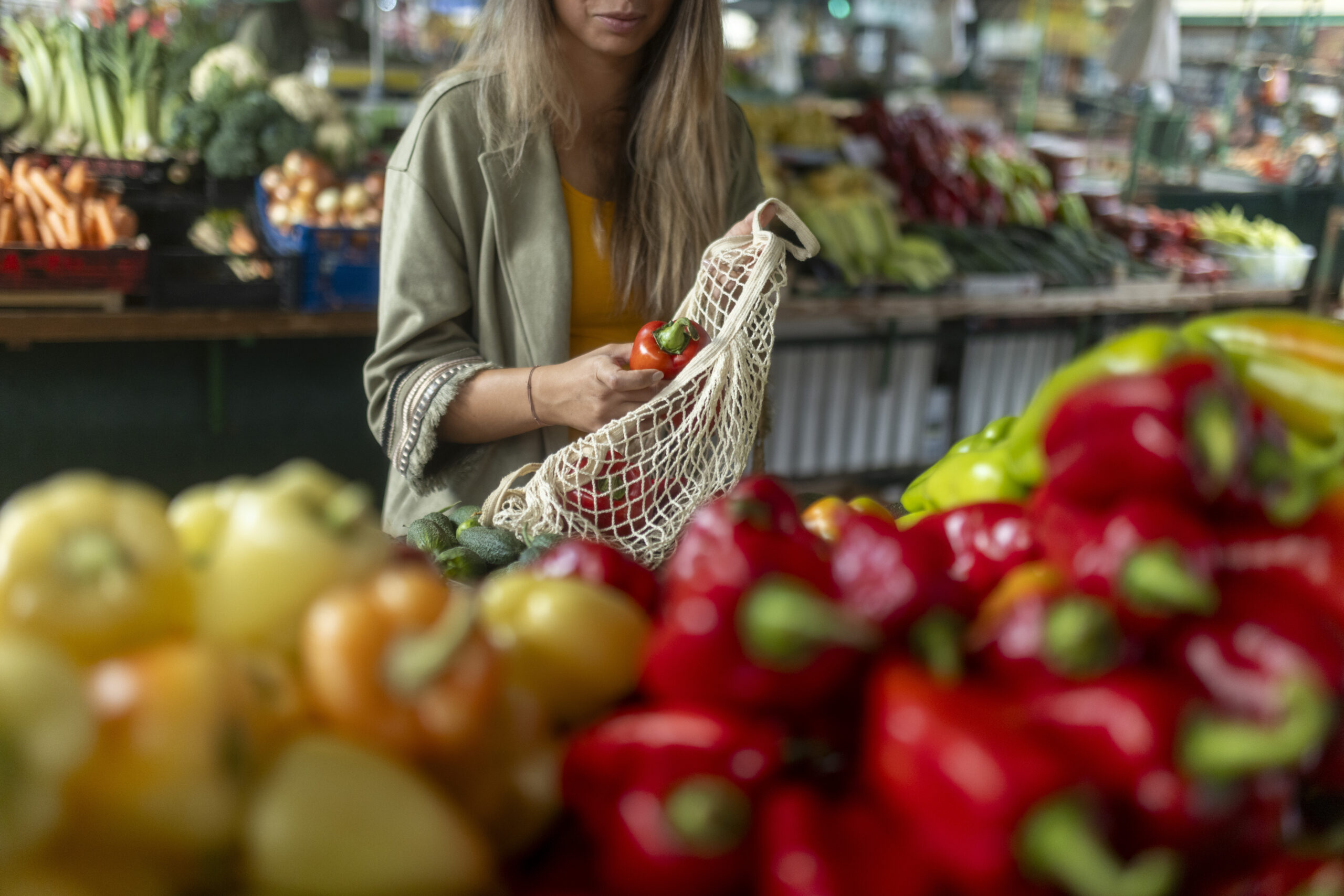 Grönsakshyllorna påverkas av svenskarnas minskade