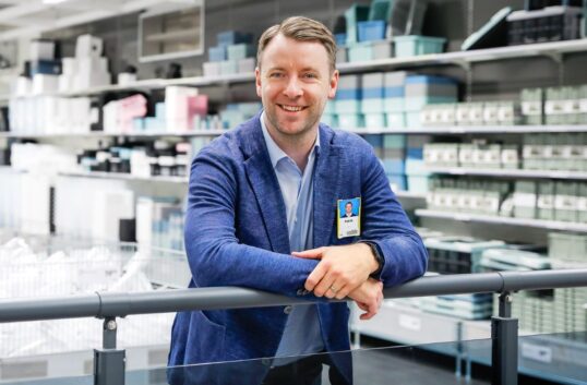 Patrik Levin, vd på Gekås Ullared, berättar om rekordpåsken hos Gekås Ullared