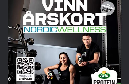 Träning med Arla Protein i gymmiljö under OCR-utmaning